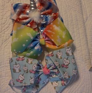 Set of 3 Jojo bow's